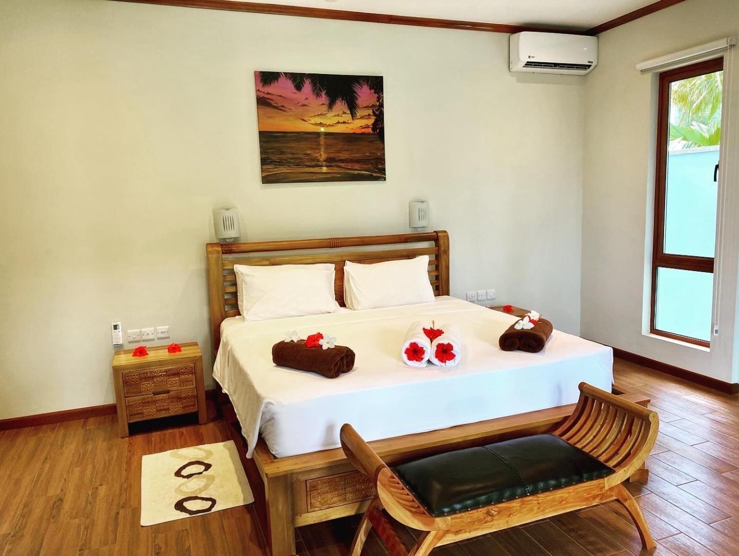 Anse Soleil Beachcomber Hotel And Self Catering Baie Lazare  Bilik gambar